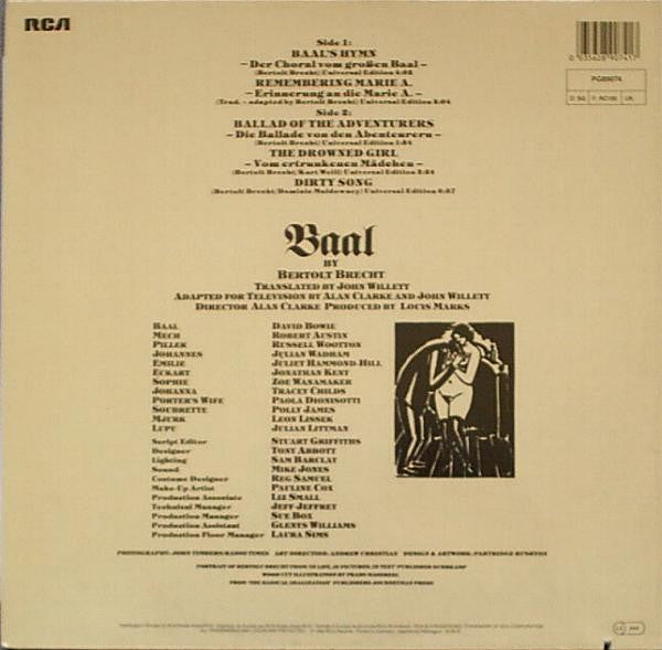 David Bowie In Bertolt Brecht's Baal