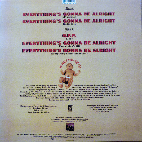 Release: Everything's Gonna Be Alright-Vinyl-US-1991-TB 999-443098