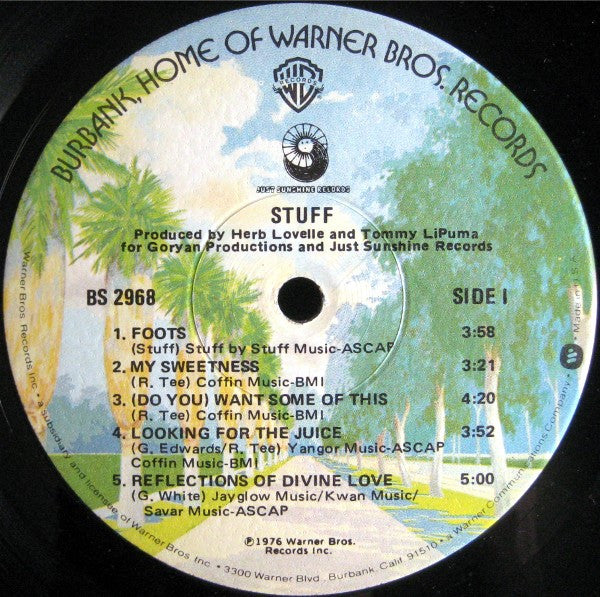 Release: Stuff-Vinyl-US-1976-BS 2968-642414