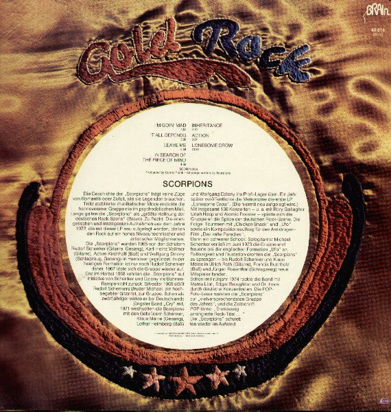Release: Lonesome Crow-Vinyl-Germany-1976-40.016-760866