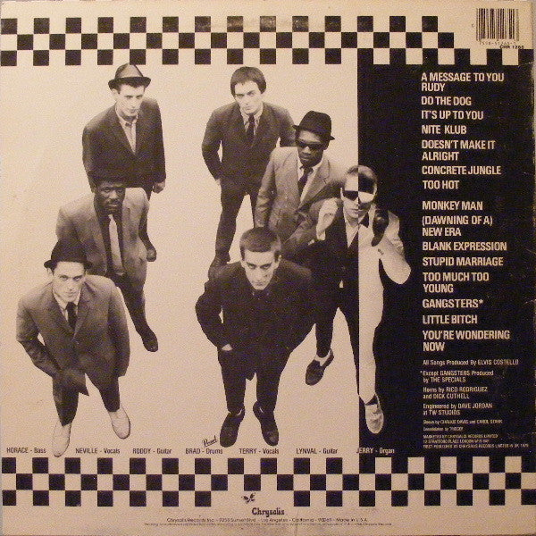 Release: Specials-Vinyl-US-1980-CHR 1265-435068
