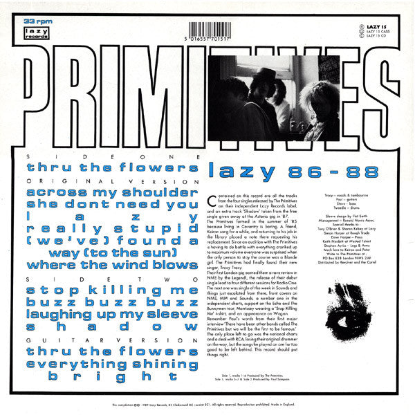 Master Release: Lazy 86 - 88 by The Primitives