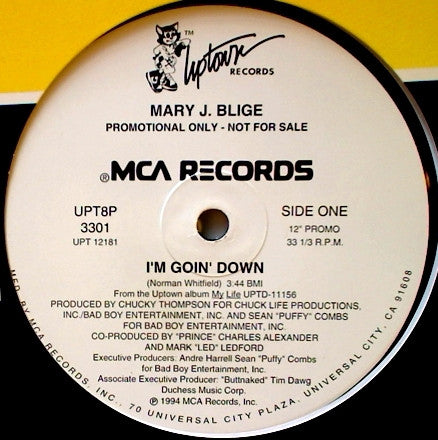Master Release: I'm Goin' Down by Mary J. Blige