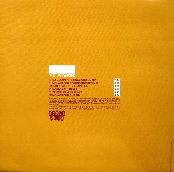 Release: Can't Fake The Feeling Double EP-Vinyl-France-2001-CHICA 004-140266