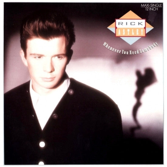 Release: Whenever You Need Somebody-Vinyl-UK & Europe-1987-PT 41568, PT 41 568-190677
