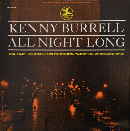 Master Release: All Night Long by Kenny Burrell