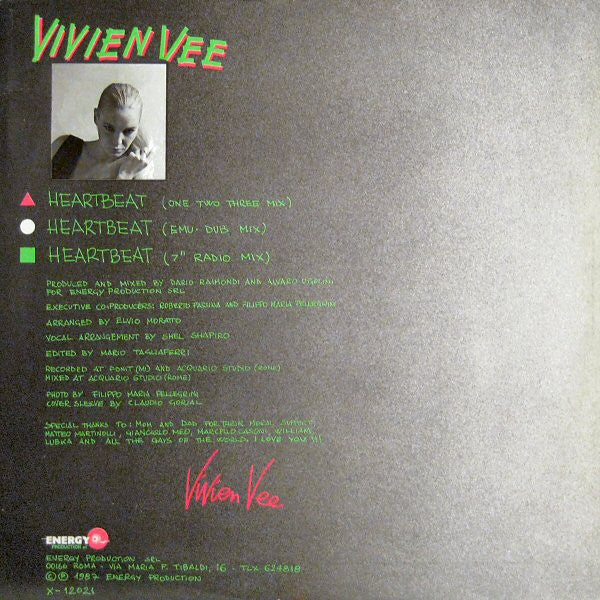 Release: Heartbeat-Vinyl-Italy-1987-X-12021-371837