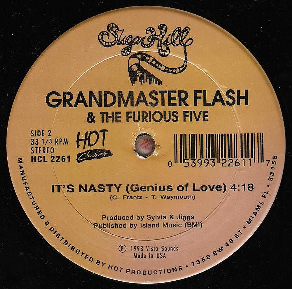 Master Release: The Message / It's Nasty (Genius Of Love) by Grandmaster Flash & The Furious Five