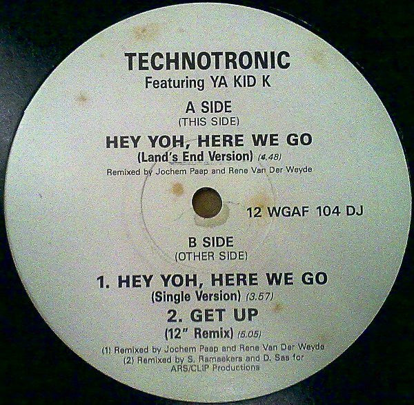 Master Release: Hey Yoh, Here We Go by Technotronic