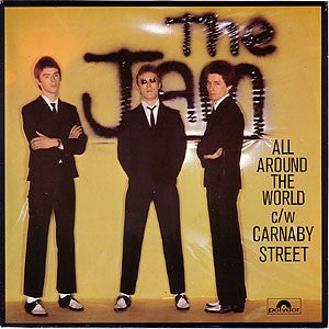 Master Release: All Around The World c/w Carnaby Street by The Jam