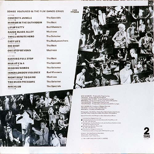 Release: Dance Craze-Vinyl-UK-1981-CHR TT 5004, CHRTT 5004-387807