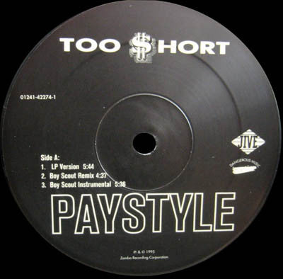 Master Release: Paystyle by Too Short