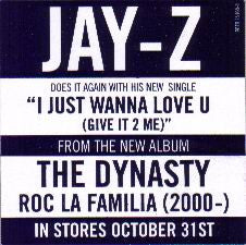 Master Release: I Just Wanna Love U (Give It To Me) by Jay-Z