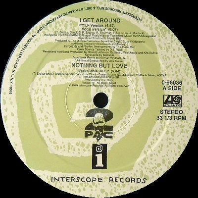 Release: I Get Around / Keep Ya Head Up-Vinyl-US-1993-0-96036-317114