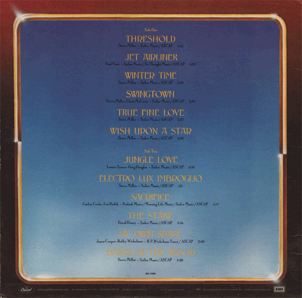 Release: Book Of Dreams-Vinyl-US-1977-SO-11630-899603