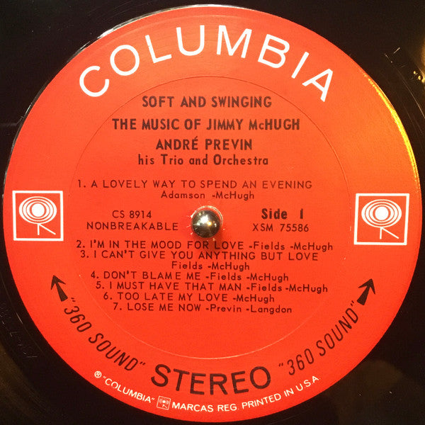 Soft And Swinging The Music Of Jimmy McHugh