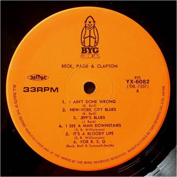 Beck, Page & Clapton
