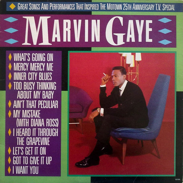 Master Release: Great Songs And Performances That Inspired The  Motown 25th Anniversary T.V. Special by Marvin Gaye