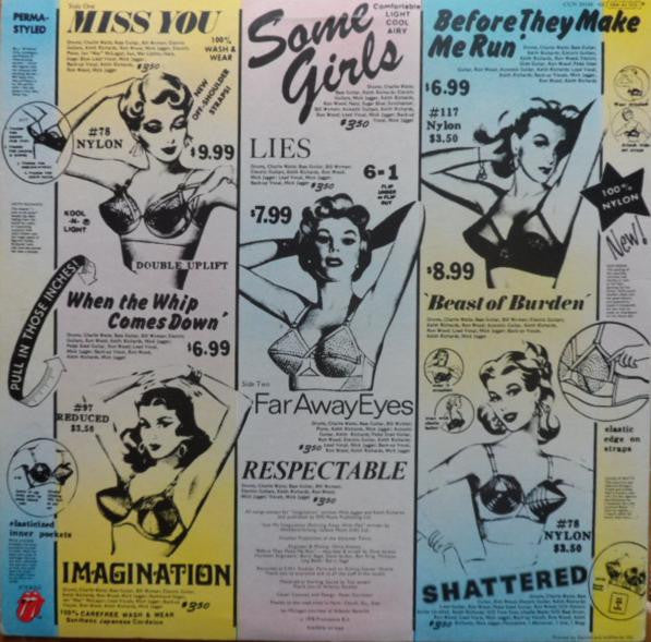 Release: Some Girls-Vinyl-UK-1978-CUN 39108, 0C 064-61 016-4630081