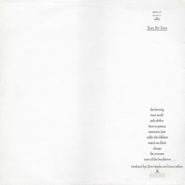 Release: The Hurting-Vinyl-UK-1983-mers 17, MERS 17-2636195