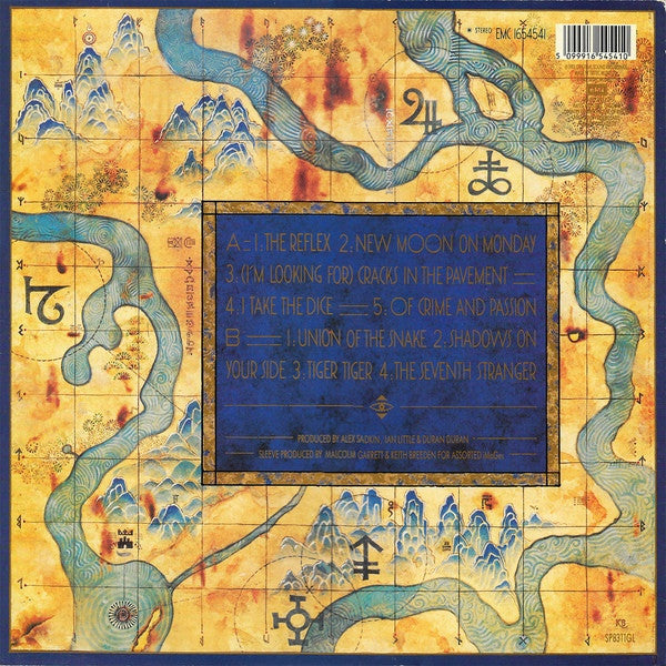 Release: Seven And The Ragged Tiger-Vinyl-Iceland-1983-EMC 1654541-8366931