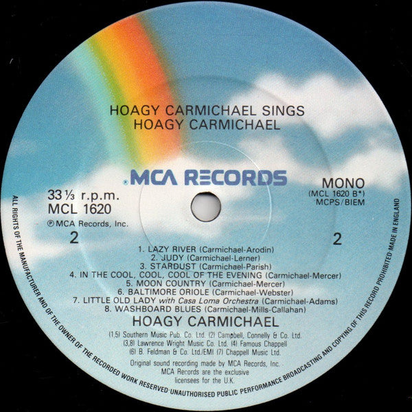 Hoagy Carmichael Sings Hoagy Carmichael