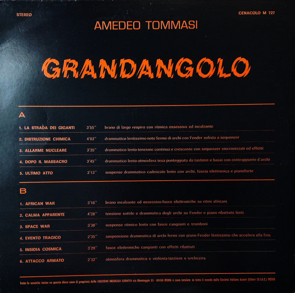 Release: Grandangolo-Vinyl-Italy-1981-M 727-1012232