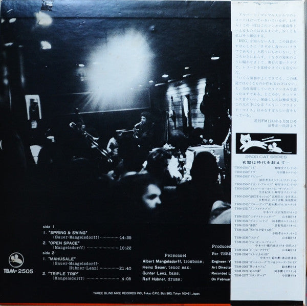Release: Live In Tokyo-Vinyl-Japan-1977-TBM-2505-3363153