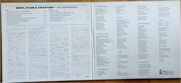 Beck, Page & Clapton