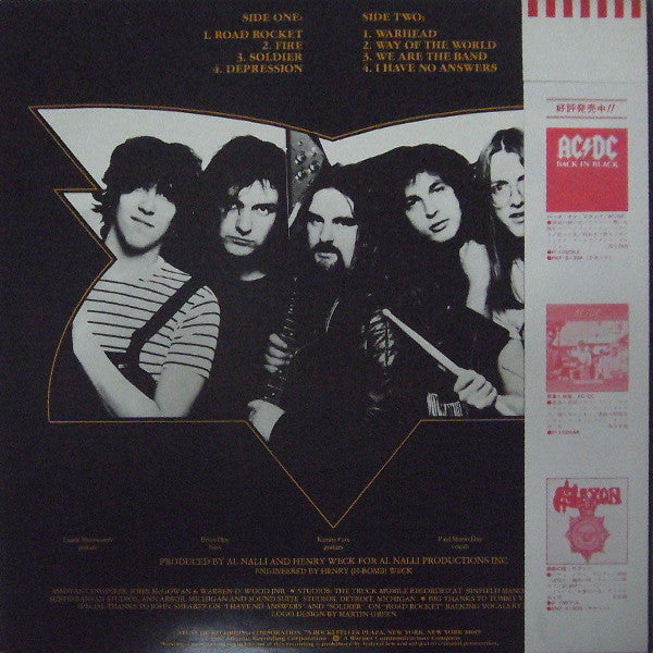 Release: Warhead-Vinyl-Japan-1981-P-10991A-4534863