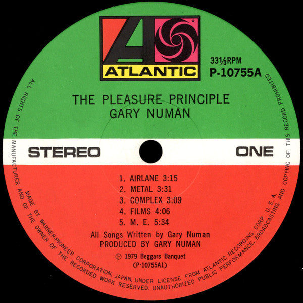 The Pleasure Principle = エレクトリック・ショック!