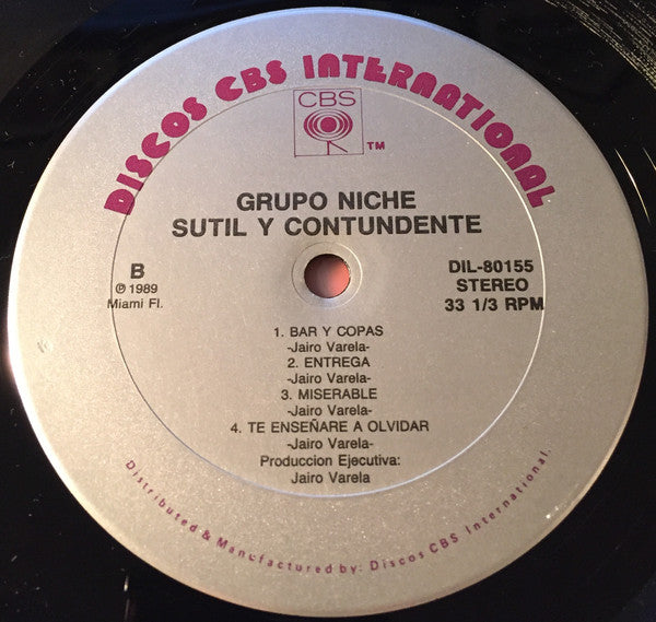 Master Release: Sutil Y Contundente by Grupo Niche