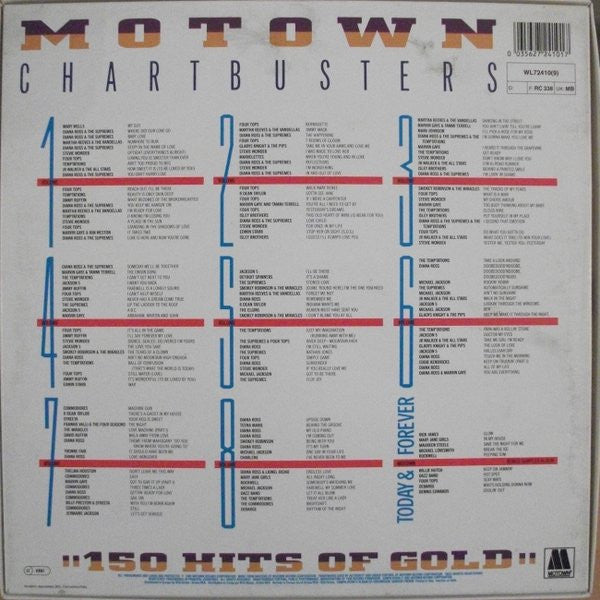 Motown Chartbusters (150 Hits Of Gold)