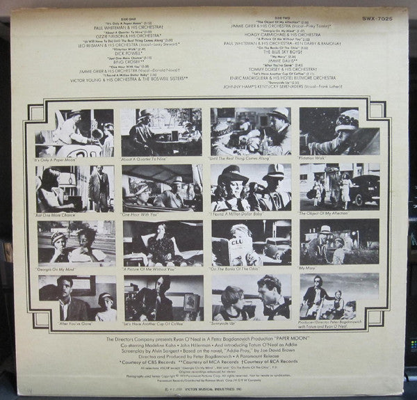 Release: Paper Moon: Original Recordings Featured In The Soundtrack-Vinyl-Japan-1973-SWX-7025-6475706