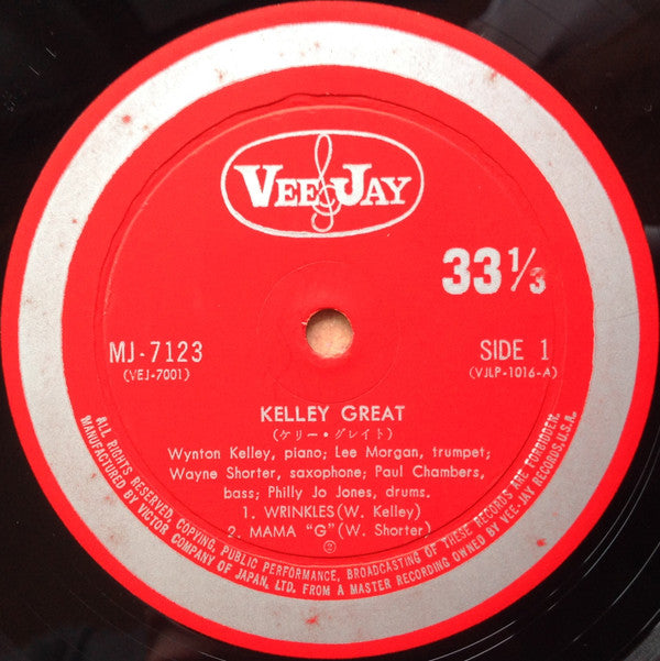 Kelley Great = ケリー・グレイト