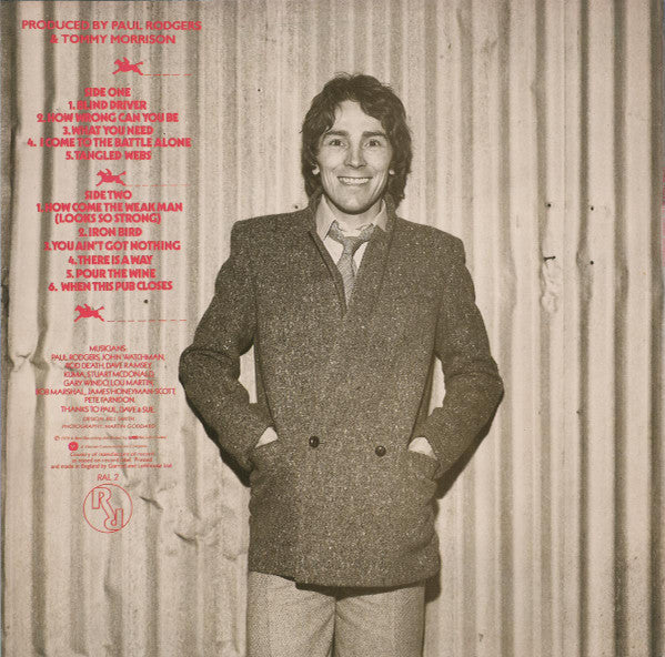 Release: Place Your Bets-Vinyl-UK-1979-RAL 2-3178042