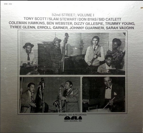 Master Release: 52nd Street; Volume 1 by Tony Scott (2)