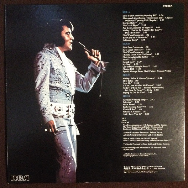 Elvis In Concert