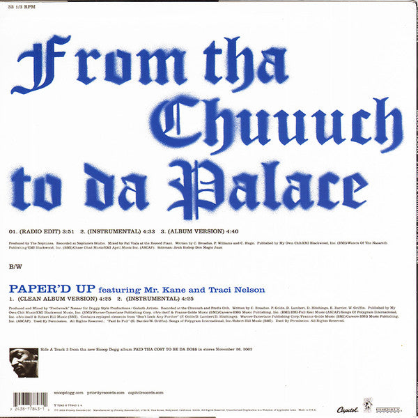 Release: From Tha Chuuuch To Da Palace-Vinyl-US-2002-Y 7243 8 77843 1 4, Y 7243 8 77843 1 4, Y 7243 8 77843 1 4-1025188