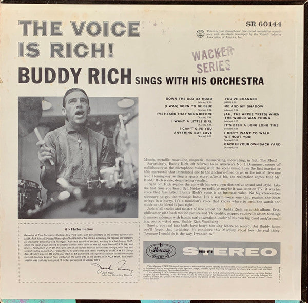 The Voice Is Rich