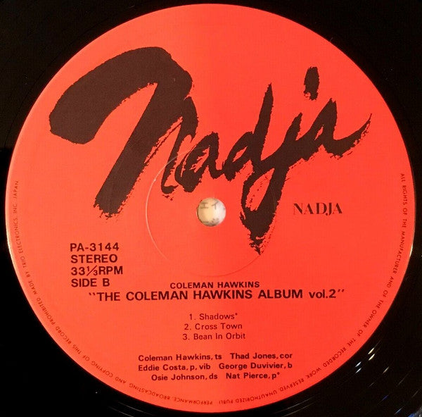 The Coleman Hawkins Album Vol. 2