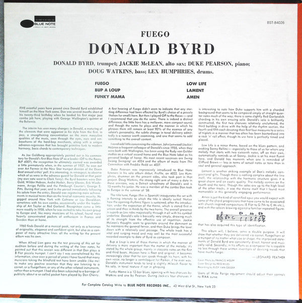 Release: Fuego-Vinyl-US-1972-BST 84026-7076506