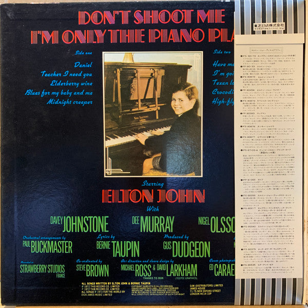 Don't Shoot Me I'm Only The Piano Player