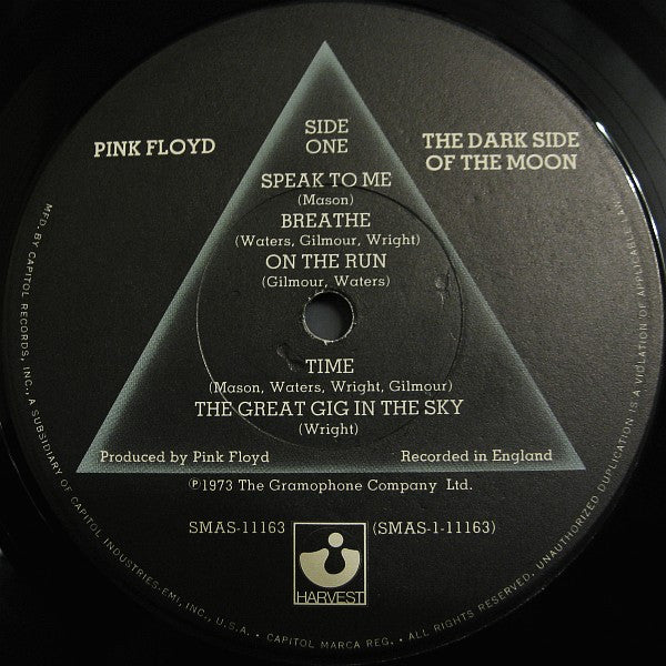 Release: The Dark Side Of The Moon-Vinyl-US-1983-SMAS-11163, SMAS-11163-2138983