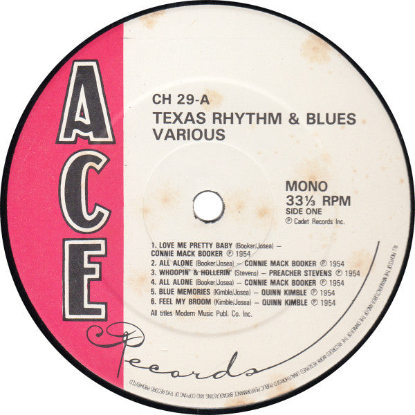 Texas Rhythm And Blues