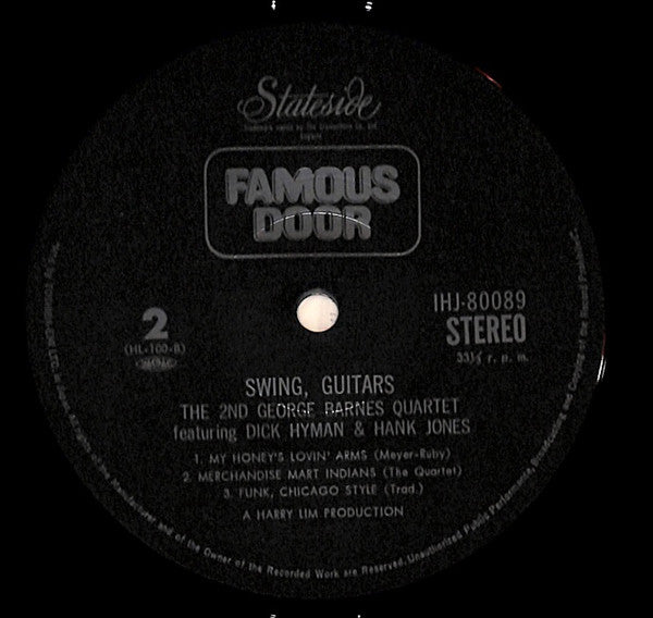 Swing, Guitars