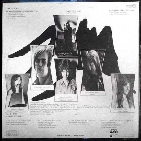 Release: L'Araignée-Mal-Vinyl-France-1978-913.002, 87 028-2162467