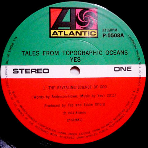 Tales From Topographic Oceans