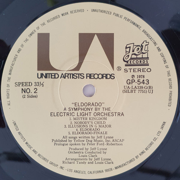 Eldorado - A Symphony By The Electric Light Orchestra