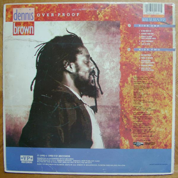 Release: Over Proof-Vinyl-US-1990-VPRL 1160-4802415